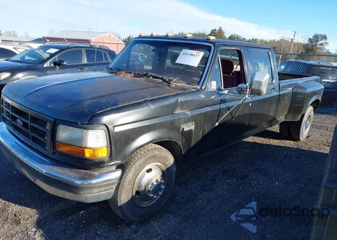1995 Ford F350 from USA, damaged, VIN 1FTJW35GXSEA01771